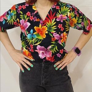 Tropical Vintage top